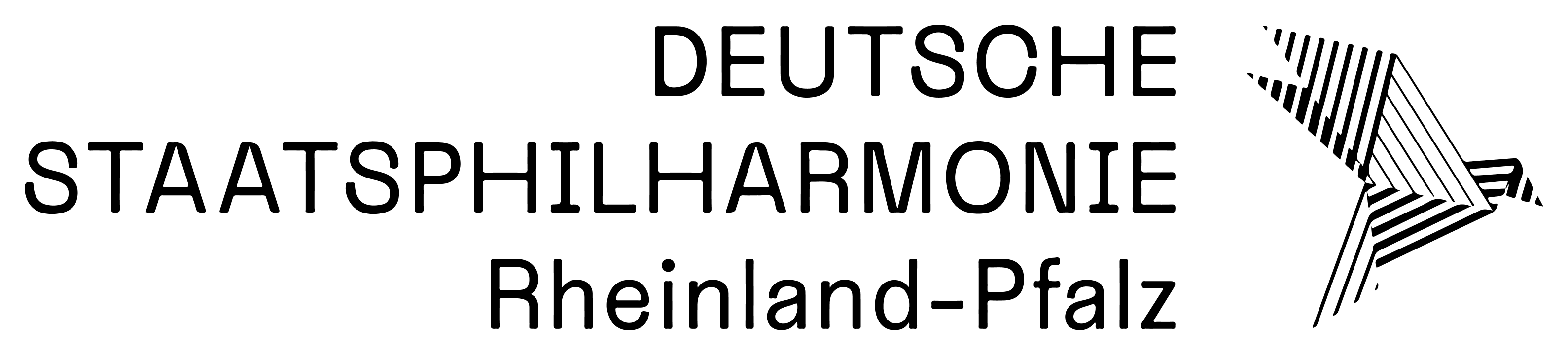 Logo der Deutschen Staatsphilharmonie Rheinland-Pfalz